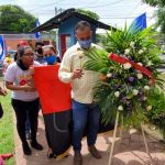 Tributo al Héroe y Mártir Ariel Darce en el Distrito V de Managua nicaragua