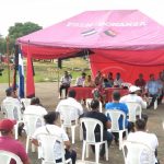 Bonanza rindió homenaje con espíritu de lucha al General Sandino nicaragua