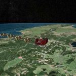 Astronautas reportan sobrevuelo de Papá Noel cerca de Managua managua