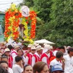 Minguito de Abajo recorrió Ciudad Sandino para ser entregado en Managua nicaragua