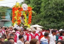 Minguito de Abajo recorrió Ciudad Sandino para ser entregado en Managua nicaragua