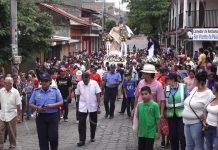 Finalizan actividades religiosas de Semana Santa en Boaco nicaragua