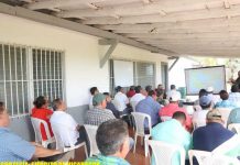 Productores de Tipitapa y Malacatoya reunidos por seguridad en el campo nicaragua