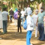 Llevan mensaje de sensibilización a viviendas del barrio Frawley, Managua nicaragua