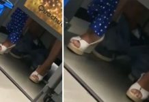 Viral: Graban a pareja teniendo sexo dentro de un probador de ropa espana