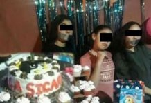 «La Sicaria», niña celebra su cumpleaños con temática de narcos mexico