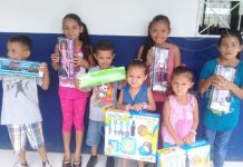 Entregan juguetes a niños y niñas de San Juan de Río Coco nicaragua