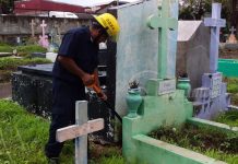 Inspeccionan el Cementerio General previo al Día de las Madres nicaragua