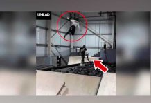 Peligroso truco realiza joven skater, calcula mal y vuela por los aires peligroso
