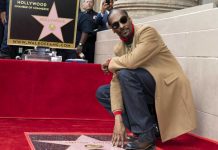 Snoop Dogg se felicitó a si mismo al recibir estrella en el Paseo de la Fama estados unidos