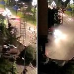 China: Se abre la tierra y se traga más de 20 autos en la ciudad de Yibín china