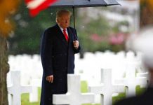 Trump rinde homenaje a los «valientes estadounidenses» que murieron durante la I Guerra Mundial francia