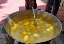 Cientos de nandaimeños probaron la sopa de queso más grande nicaragua