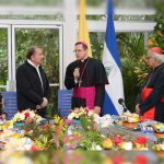 Presidente Daniel recibe cartas credenciales del Nuncio Apostólico, Monseñor Stanislaw nicaragua