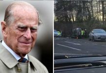 Subastan piezas del accidente de tránsito ocasionado por el príncipe Felipe reino unido