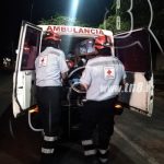 Motociclista lesionado al estrellarse contra un carro en Managua nicaragua