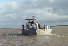 Fuerza Naval del Caribe realiza búsqueda de panga desaparecida con tres tripulantes nicaragua