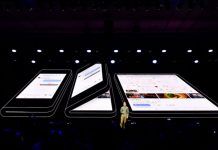 Samsung presenta un celular de pantalla plegable e irrompible samsung