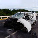 Taxista resulta herido en accidente de tránsito en la Carretera Panamericana Norte nicaragua
