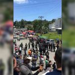 Cuadrilla costarricense de electricidad ICE es agredida en Limón costarrica