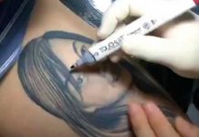 Joven pide que borren el tatuaje de su exnovia y este es el resultado (VIDEO) joven