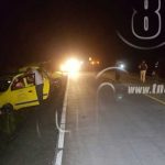 5 lesionados por accidente de tránsito entre 2 taxis en Bluefields nicaragua
