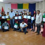 Entregan certificados a protagonistas de las escuelas de oficio en Matiguás nicaragua