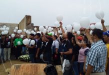 Conmemoran 1er aniversario del asesinato a Cristian Cadenas en León nicaragua
