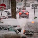 Fuertes nevadas paralizan transporte terrestre en Alemania alemania