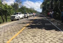 Inauguran 2 kilómetros de carretera en la comunidad Teotecacinte, Jalapa nicaragua
