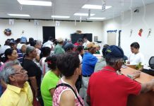 Pensionados reciben pago de aguinaldo y mes de enero en Tipitapa nicaragua
