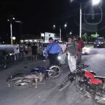 Motociclista resulta lesionado en accidente de tránsito en Tipitapa nicaragua