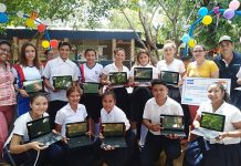 Colegio de Tipitapa es reforzado con herramientas tecnológicas nicaragua