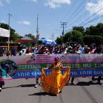 Caminata para promover hábito de la limpieza en Tipitapa nicaragua
