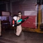 Tipitapa: Ejército de Nicaragua realiza desinfección en espacios públicos nicaragua