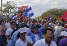 Nicaragüenses no se cansan de orar pidiendo por la paz nicaragua