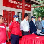 Entregan título de propiedad a la estación bomberil de Matiguás nicaragua