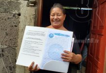 Familias de barrios en Tipitapa recibieron títulos de propiedad nicaragua