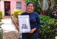 Familias de Villa El Carmen seguras con su título de propiedad nicaragua