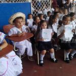 Estudiantes del colegio San Sebastián festejan Día Internacional por la Paz nicaragua