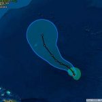 Depresión se convierte en la tormenta tropical Epsilon en el Atlántico isla bermudas