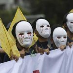 Manifestaciones en todo el mundo por Día Internacional del Trabajo corea del sur