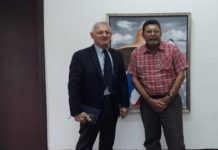 Comandante Bayardo Arce sostuvo encuentro con Embajador de Italia nicaragua