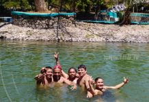 Familias se refrescan en las aguas de El Trapiche y Los Termales nicaragua