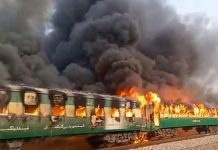 Nicaragua se solidarizó con Pakistán, tras siniestro incendio en un tren nicaragua