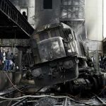 El Cairo: Al menos 25 muertos tras choque e incendio de un tren el cairo