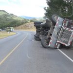 Furgón se vuelca en la cuesta de La Kukamonga, Estelí nicaragua