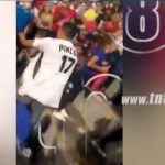 ¡Todos contra todos! Tremendo pleito en estadio de Chinandega (VIDEO) nicaragua