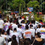 Juventud nicaragüense rinde homenaje a Fidel Castro por su natalicio nicaragua