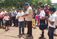 Inauguran reparación de 4.2 kilómetros de camino en Matenea, Juigalpa nicaragua